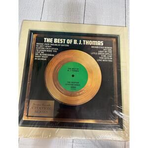 Vintage 1972 The Best of B.J. Thomas Vinyl Album Scepter Records